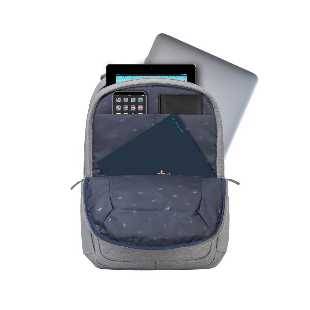 Sac à dos RIVACASE Pour Ordinateur Portable 7760 - 15,6 ''- Gris