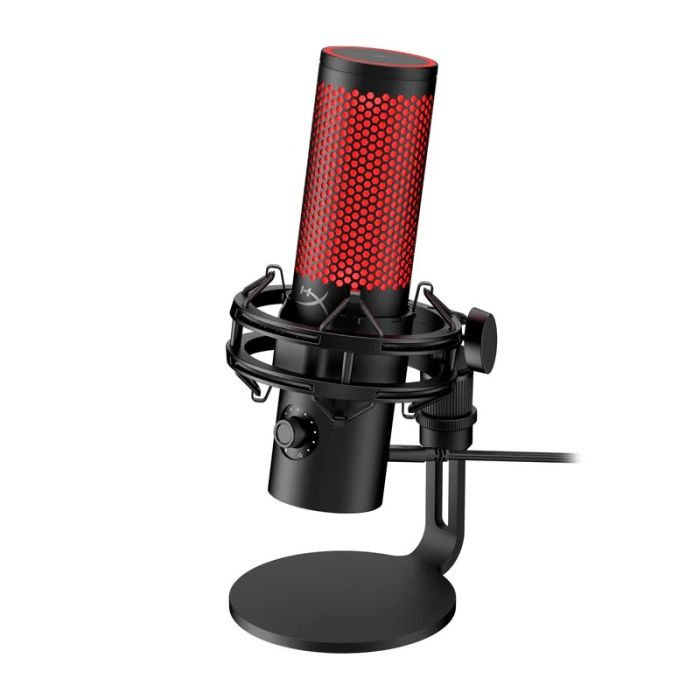 Microphone Gamer Filaire HyperX QuadCast 2 - Noir