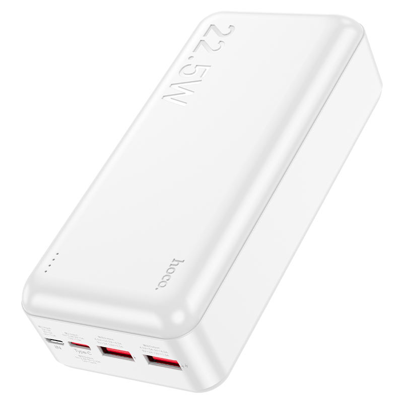 Power Bank Hoco J101B 22.5W 30000mAh - Blanc