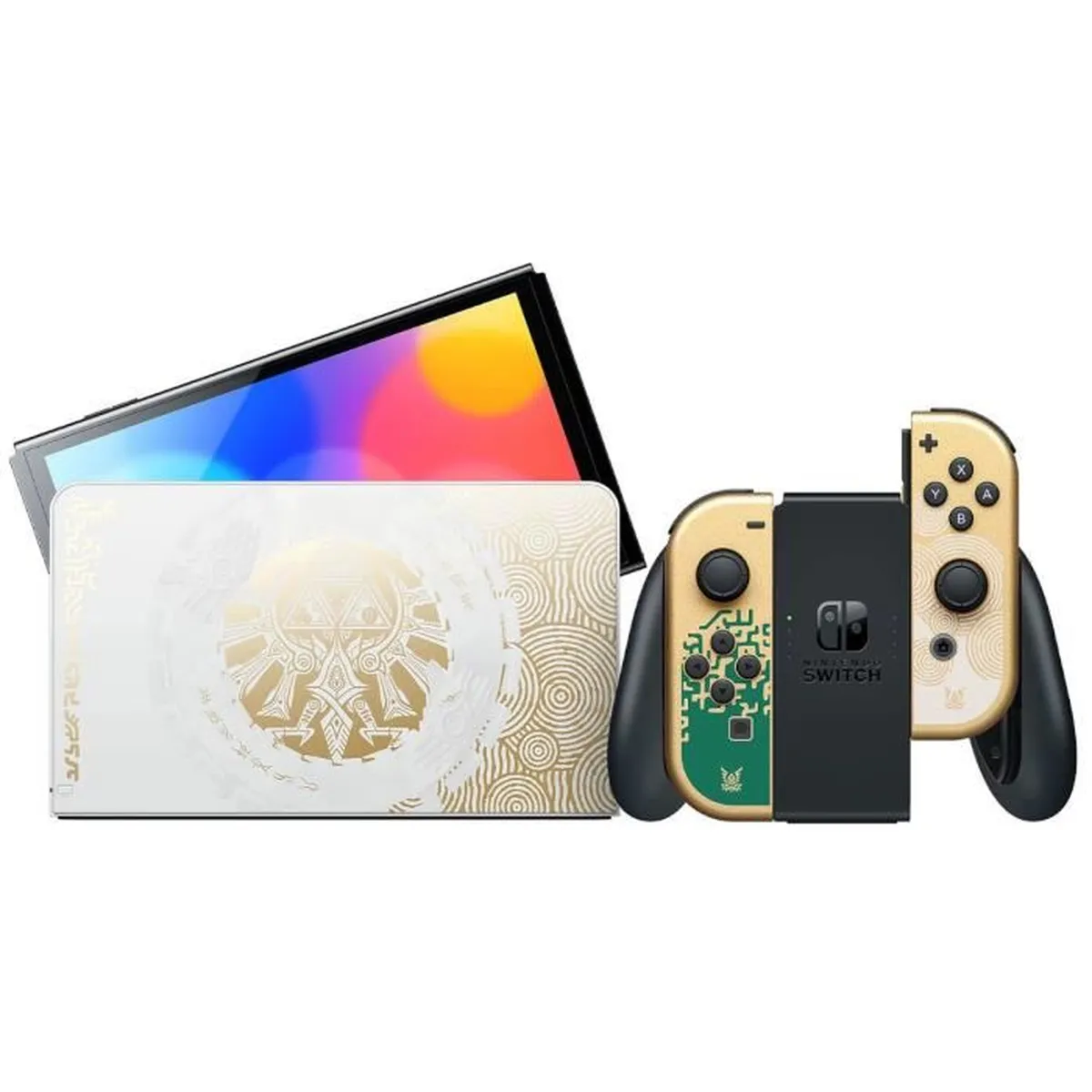 Console Nintendo Switch - Modèle OLED • Édition Limitée The Legend of Zelda: Tears of the Kingdom