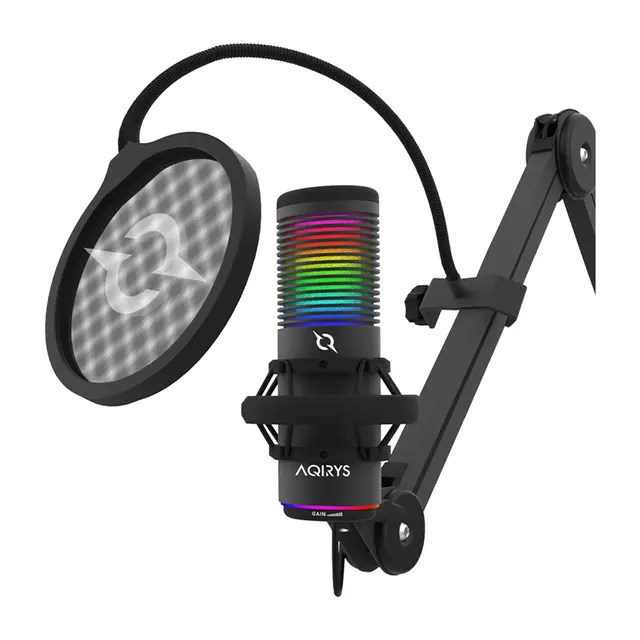 Microphone AQIRYS USB Galileo - Noir