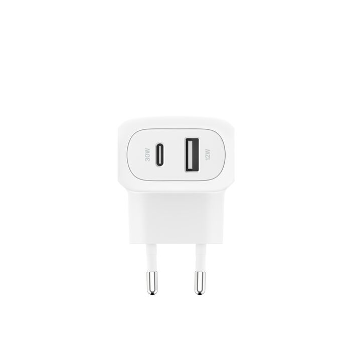Chargeur Belkin  Double Ports 42W - Blanc