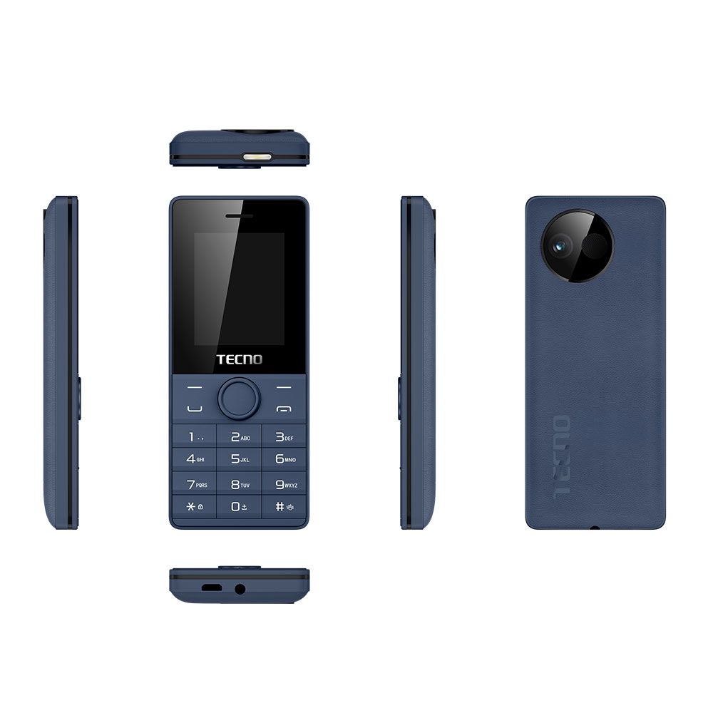 Téléphone Portable Tecno T302 - Double SIM - Bleu