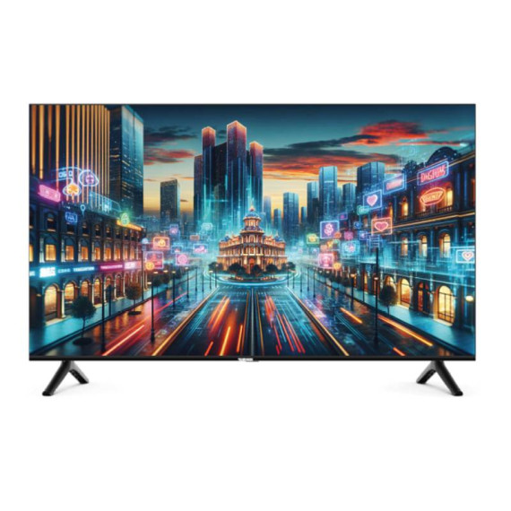 TV TELEFUNKEN 50" Smart Linux D31 4K UHD + Abonnement 1 an