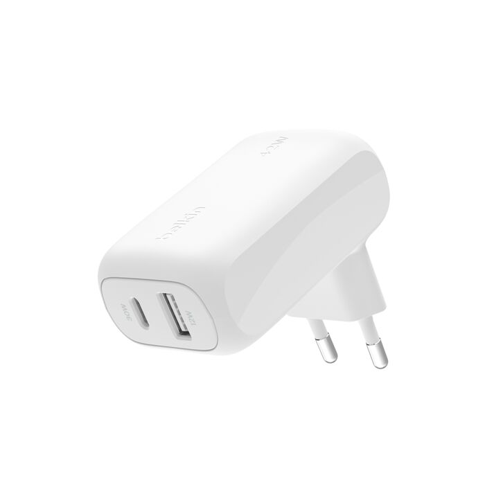 Chargeur Belkin  Double Ports 42W - Blanc