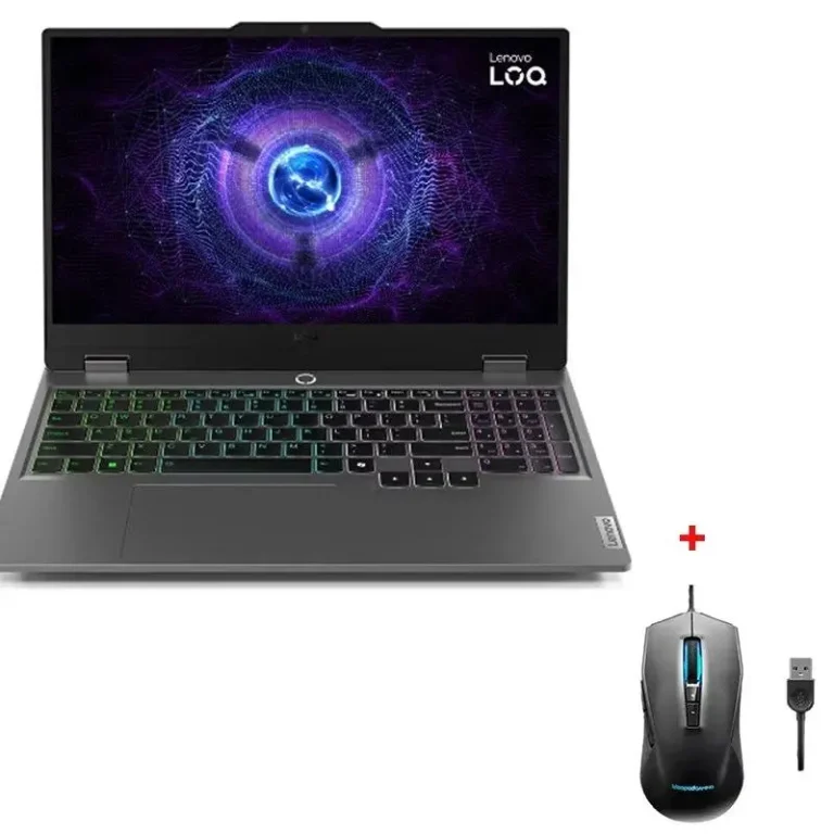 Pc Portable LENOVO LOQ3 15IAX9 I5 12è Gén 16Go 512Go SSD - Noir