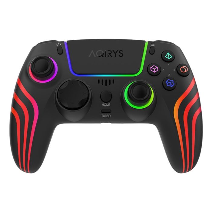 Manette de Jeu Sans Fil AQIRYS Themis RGB - Noir