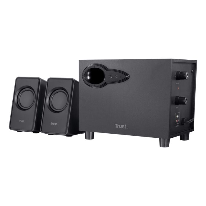 Haut Parleur de Caisson de Bases Filaire Trust Avora 2.1  - Noir