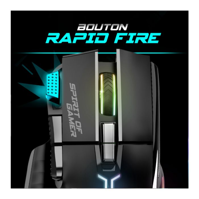 Ensemble Clavier & Souris Gamer Spirit Of Gamer Ultimate 600 - Noir