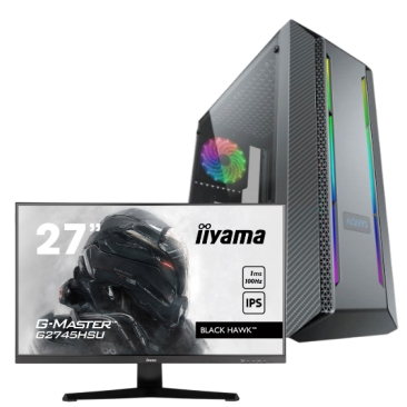 Pc Gamer SPIRIT- R5-5600G-RTX3060 - Noir