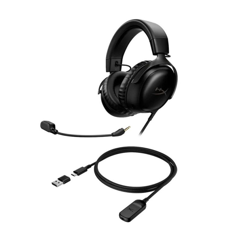 Micro Casque Gaming Filaire Hyperx Cloud III- Noir