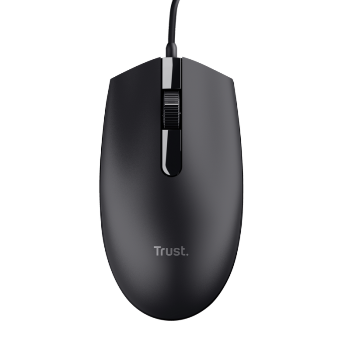 Souris Filaire Trust Basi - Noir