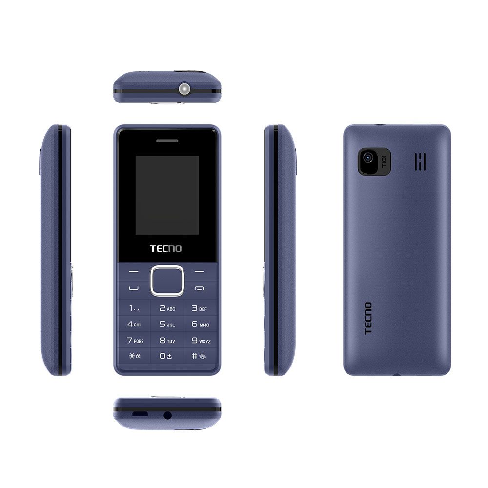 Téléphone Portable Tecno T101 - Double SIM - Bleu