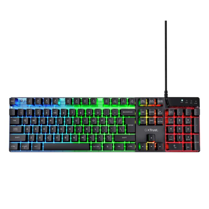 Clavier Gamer Filaire Trust Azor GXT 835 - Noir