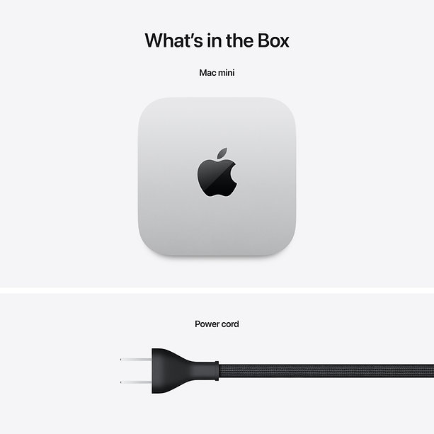 Pc de Bureau Apple Mac Mini M4  16GO 256GO SSD