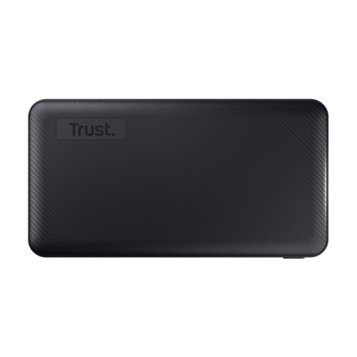 Power Bank Trust Primo Ultra Mince 3Ports USB 10000 mAh - Noir
