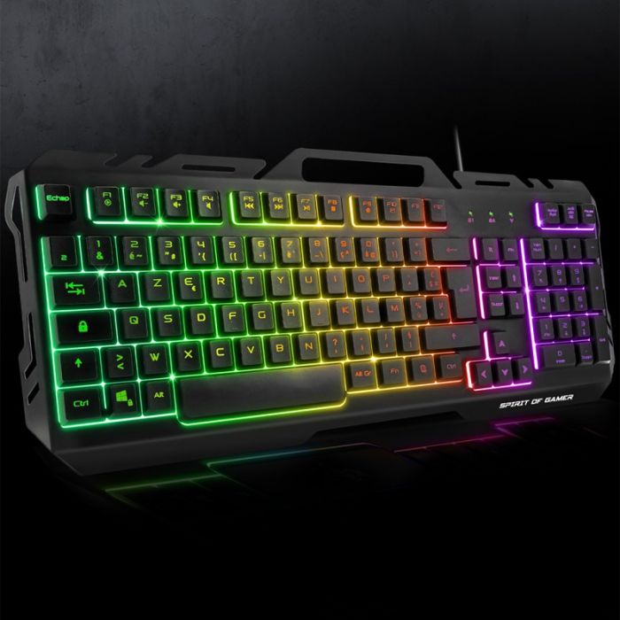 Pack Gaming 4en1 Gamer Spirit Of Gamer Ultimate MK300 RGB - Noir