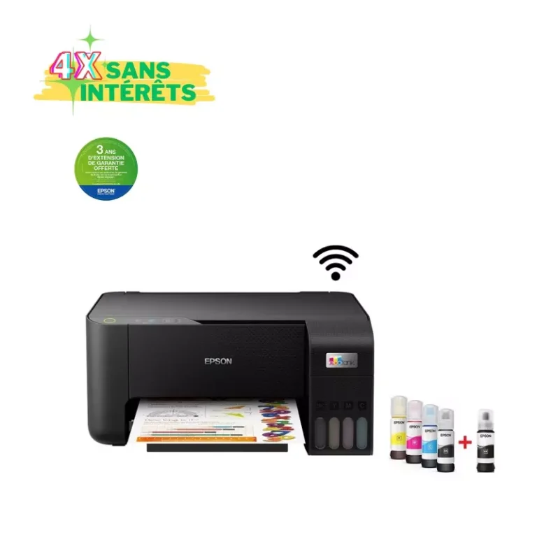 Imprimante Epson EcoTank L3251 (3en1) Couleur Wifi