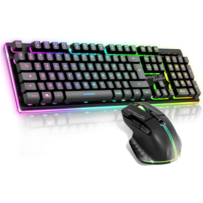 Ensemble Clavier & Souris Gamer Spirit Of Gamer Ultimate 600 - Noir
