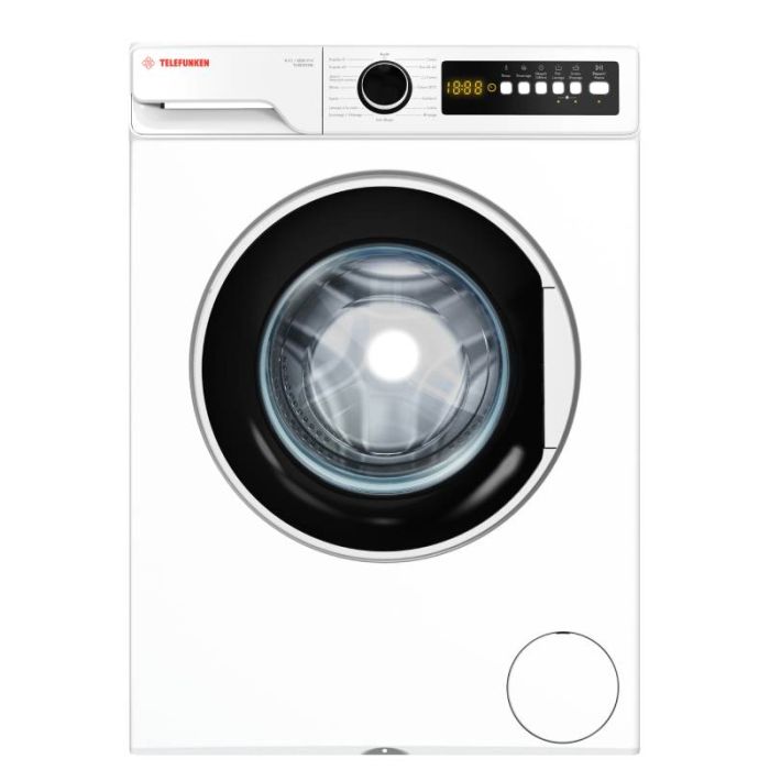 Lave Linge TELEFUNKEN Mach - 8Kg 1200TW - Blanc