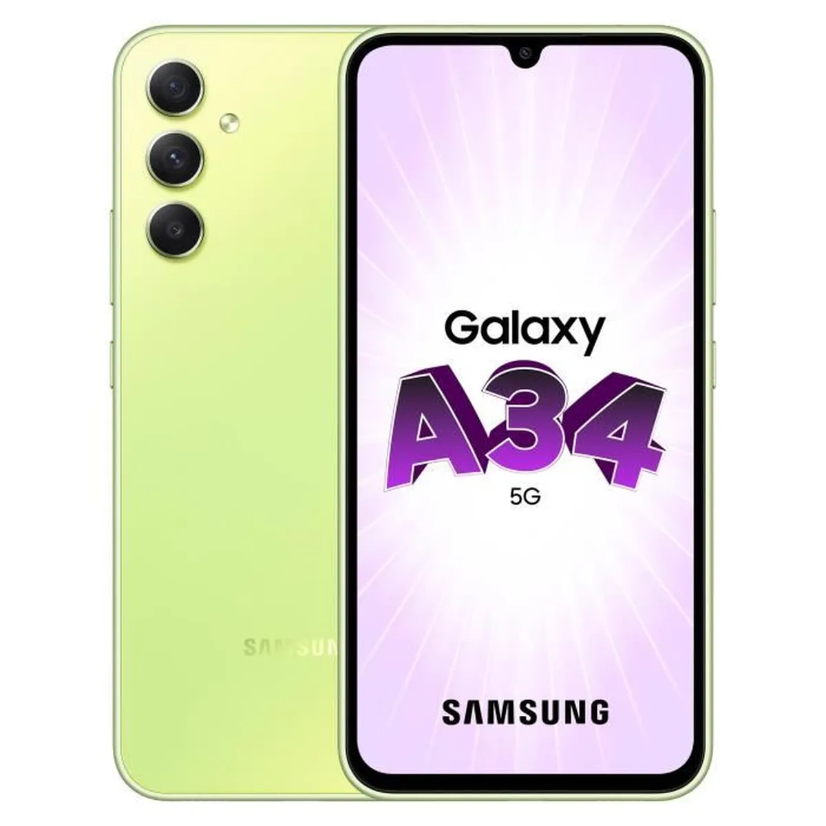 SAMSUNG Galaxy A34 5G Lime 128 Go