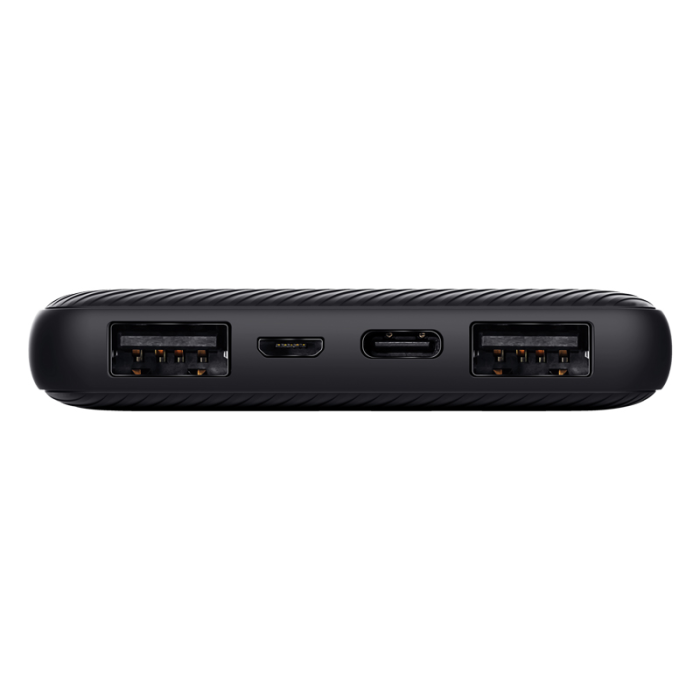 Power Bank Trust Primo Ultra Mince 3Ports USB 10000 mAh - Noir