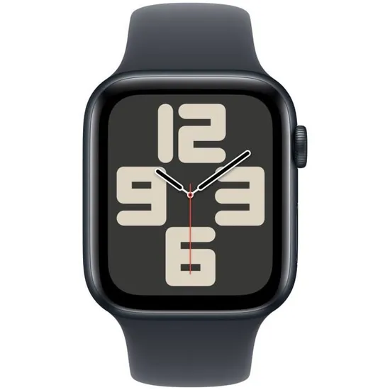 Apple Watch SE GPS - 44mm - Boîtier Midnight Aluminium - Bracelet Midnight Sport Band