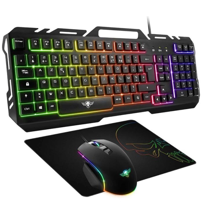 Pack Gaming 3en1 Gamer Spirit Of Gamer Pro MK5 RGB - Noir