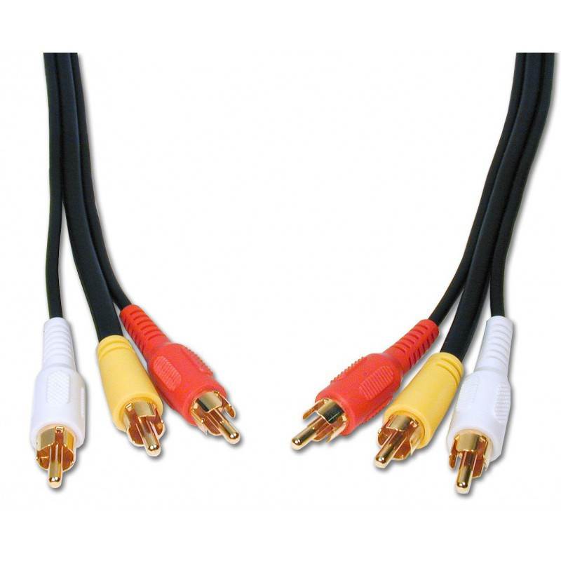 Câble 3Rca vers 3Rca 1M