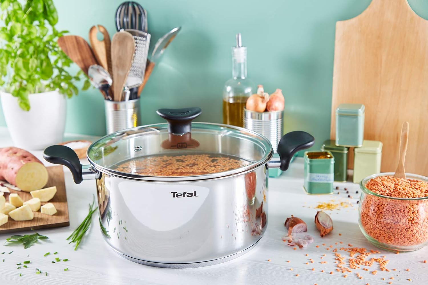 Faitout Inox Tefal 24cm Primary 5L