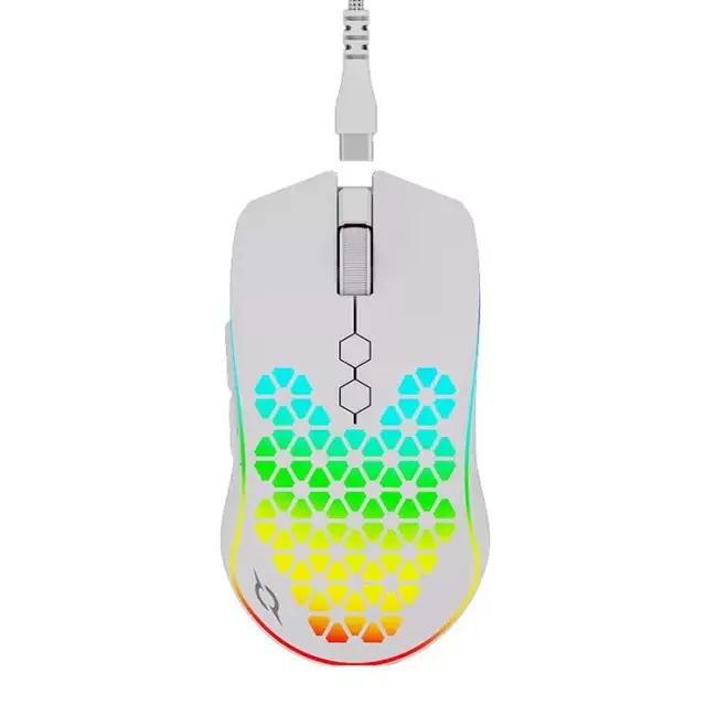 Souris Gaming Sans Fil AQYRYS Polaris - Blanc