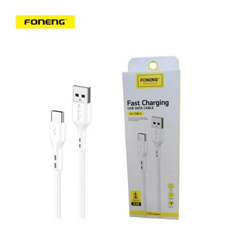Câble Charge FONENG Type C 2.4A  X36
