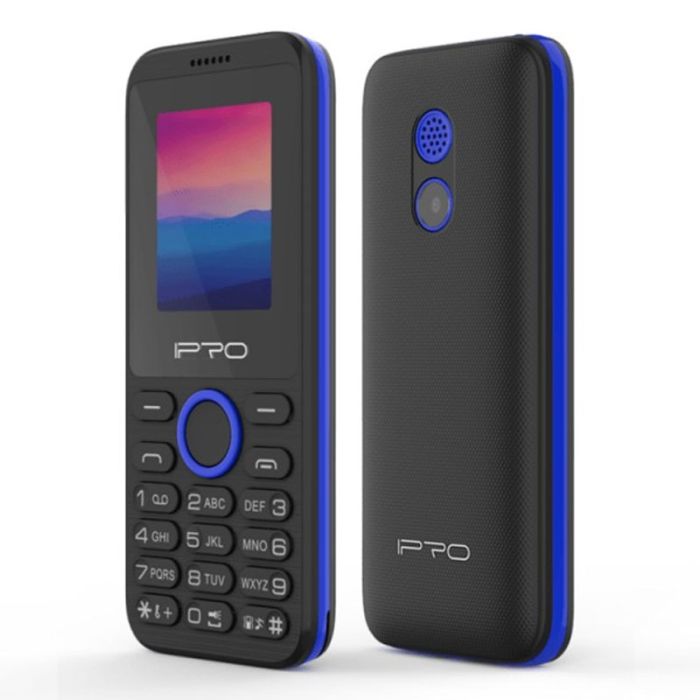 TÉLÉPHONE PORTABLE IPRO A6 MINI - BLEU&NOIR