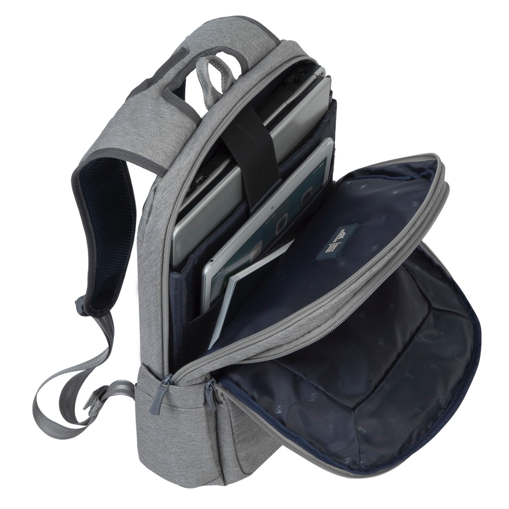 Sac à dos RIVACASE Pour Ordinateur Portable 7760 - 15,6 ''- Gris