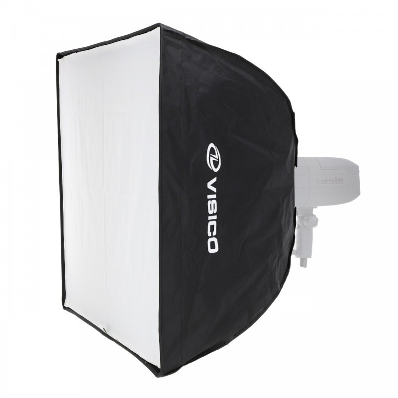 Softbox Visico Pliable EB-072 60x60 avec Grid