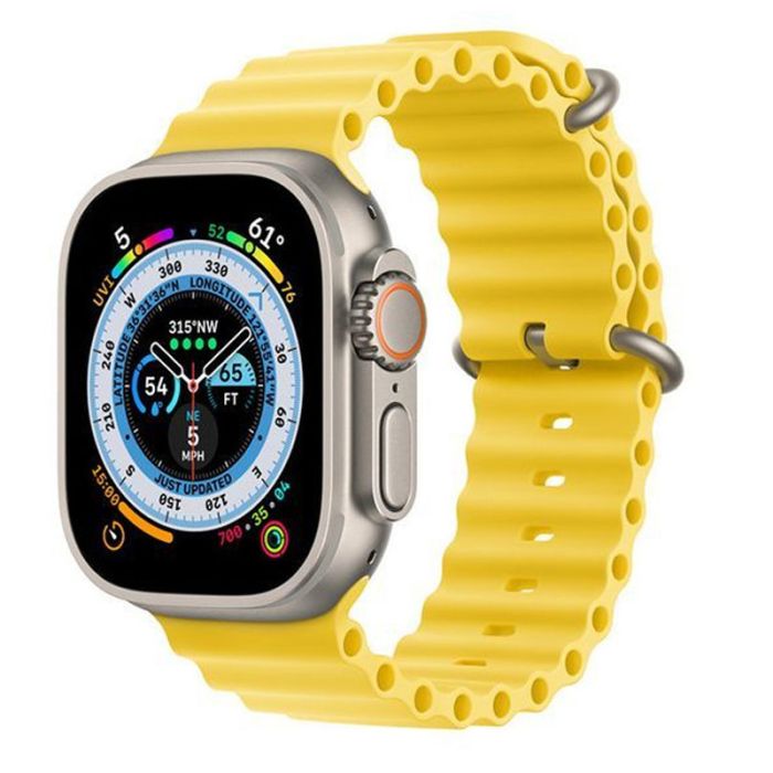 Montre connectée T800 ultra - Jaune