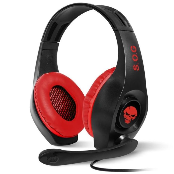 Micro Casque Gaming Filaire Spirit Of Gamer Pro NH5 - Noir & Rouge
