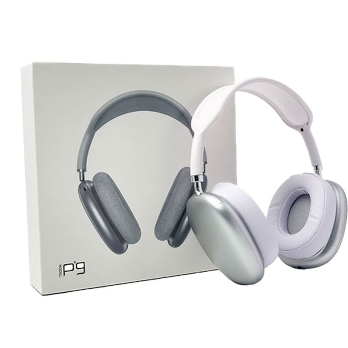 Casque Sans Fil P9 - Bluetooth et batterie 400mAh - Silver