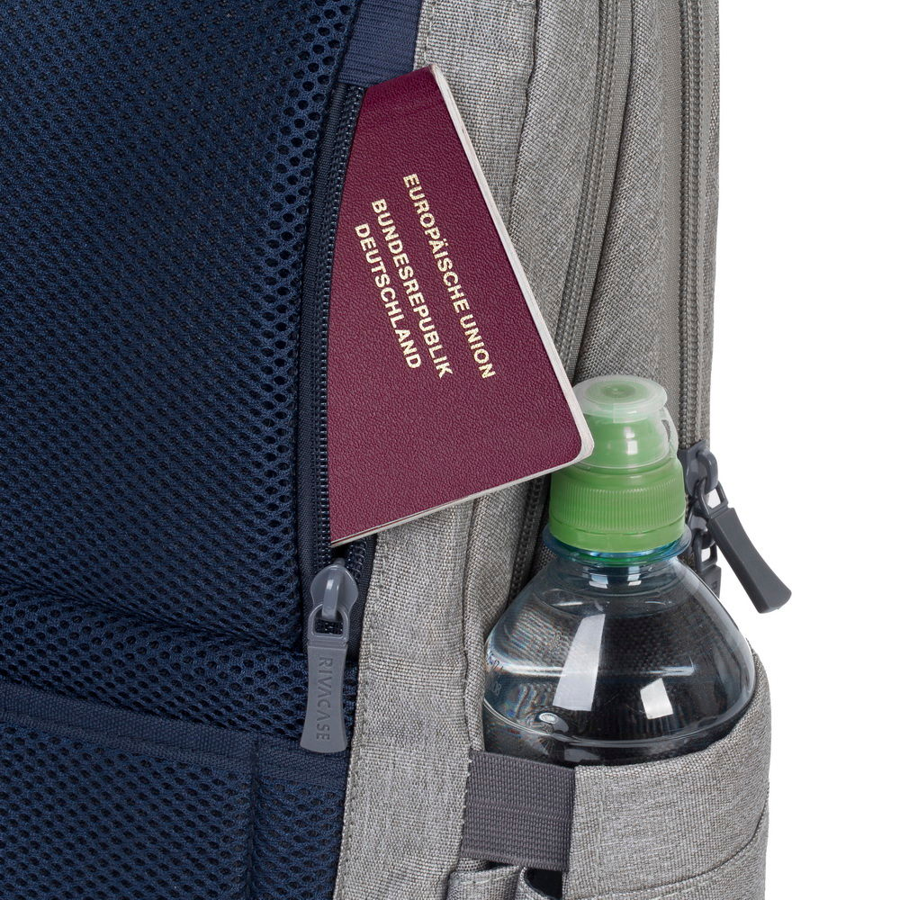 Sac à dos RIVACASE Pour Ordinateur Portable 7760 - 15,6 ''- Gris