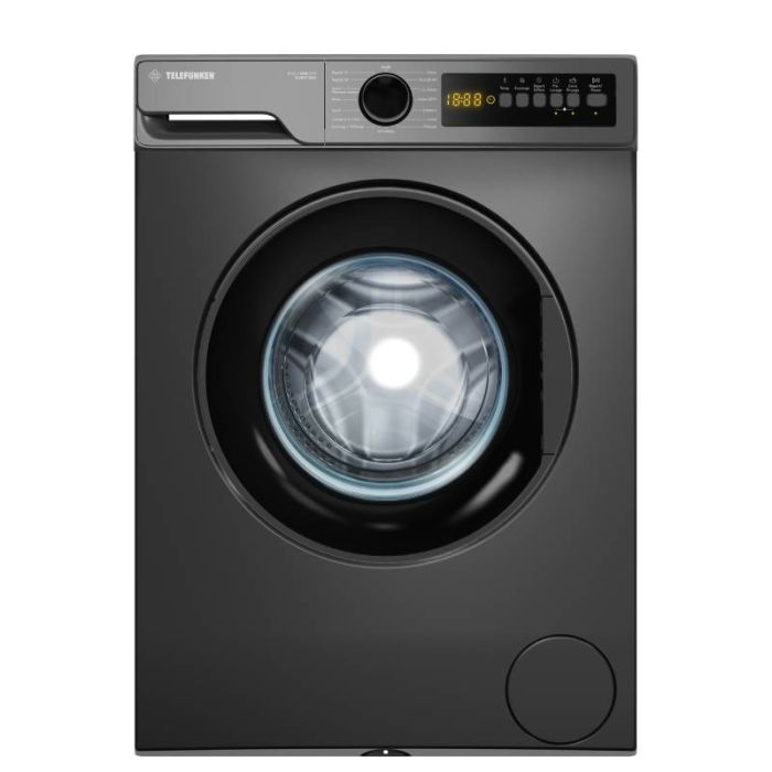 Lave Linge TELEFUNKEN Mach - 8Kg - Dark Gris