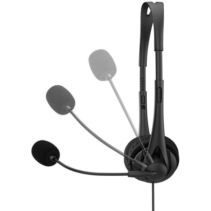 Micro Casque Stéréo HP USB G2 - Noir