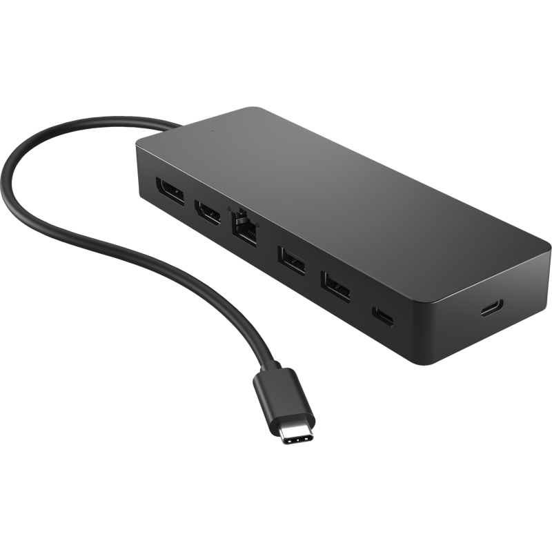 Multi port Hub HP Univ USB-C  - Noir
