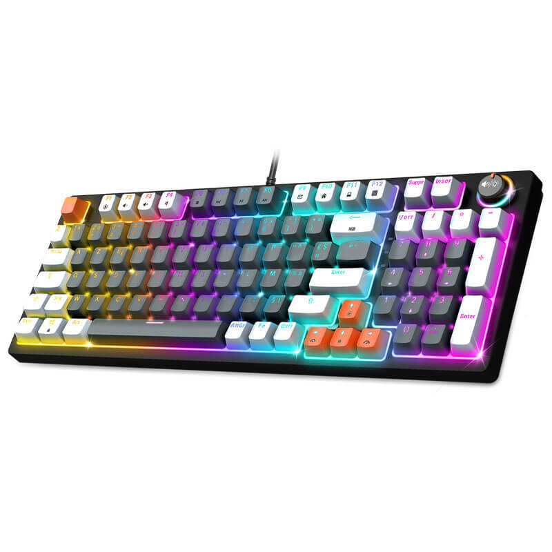 Clavier Gamer Filaire Spirit Of Gamer XPERT-K350 RGB MECA TKL - Noir