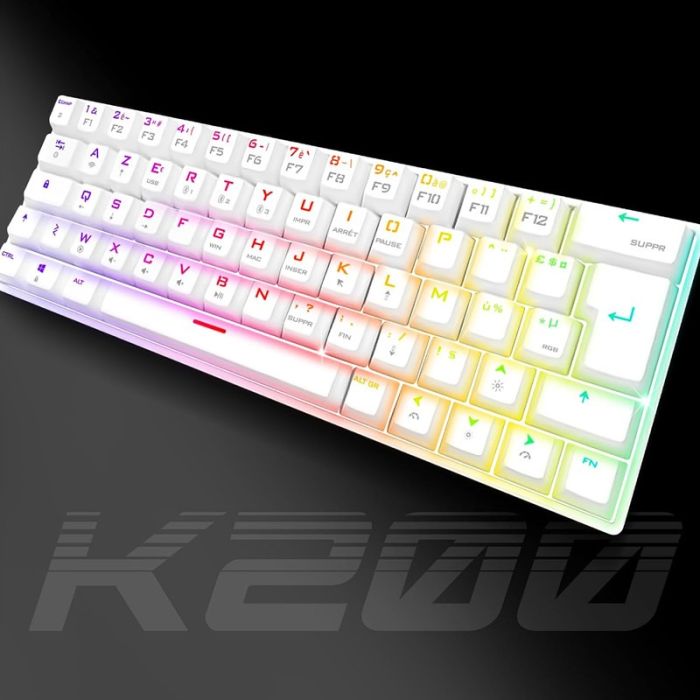 Clavier Gamer Sans Fil Spirit Of Gamer XPERT-K200 - Blanc
