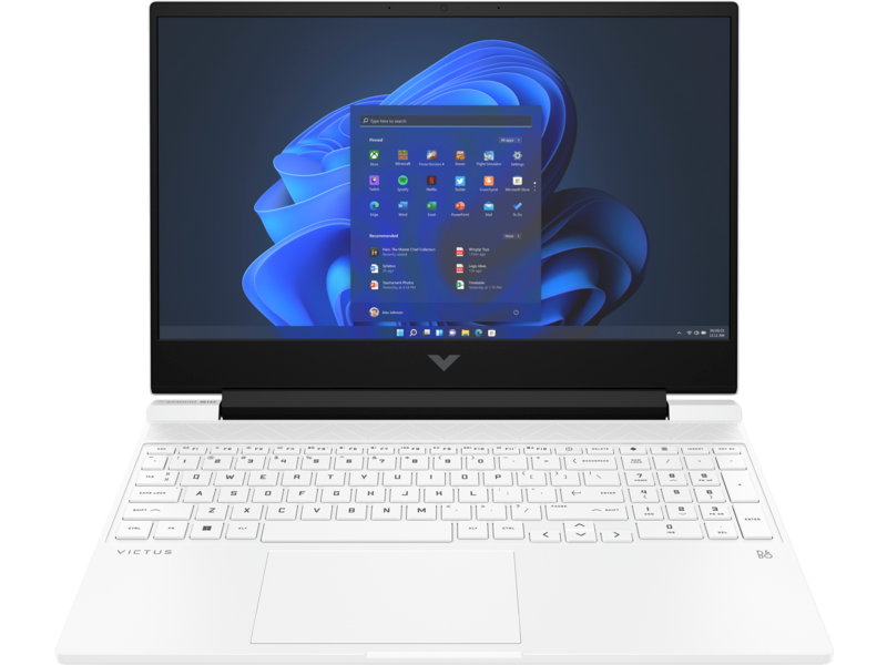 Pc Portable Gamer Hp Victus 15-fb2000NK Ryzen5 8645HS 8Go 512Go RTX2050 4G - Blanc