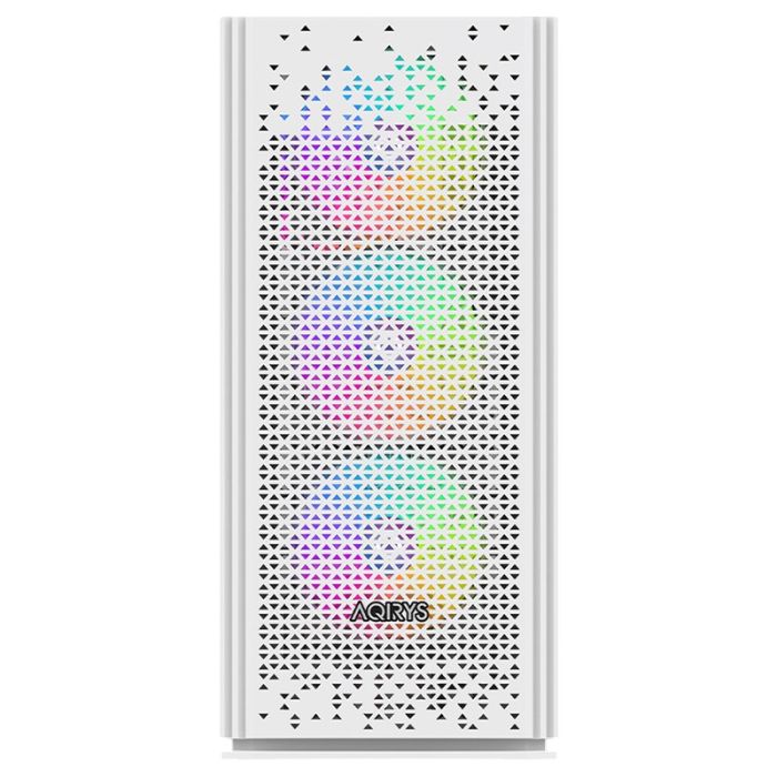 Boitier Gamer AQIRYS Gacrux RGB - Blanc