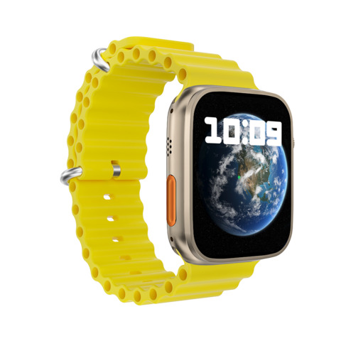 Montre connectée T800 ultra 2 - Jaune