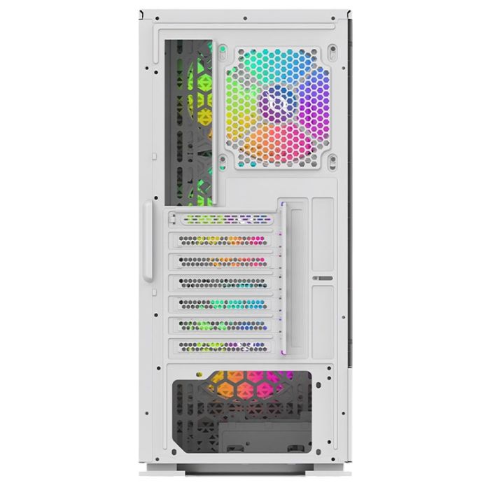 Boitier Gamer AQIRYS Gacrux RGB - Blanc