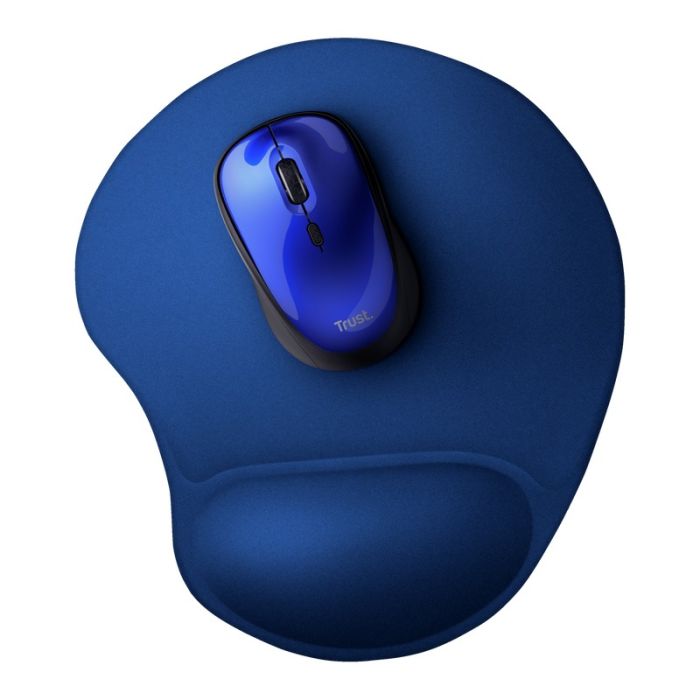Tapis De Souris Gamer Trust Bigfoot avec repose-poignet -Bleu