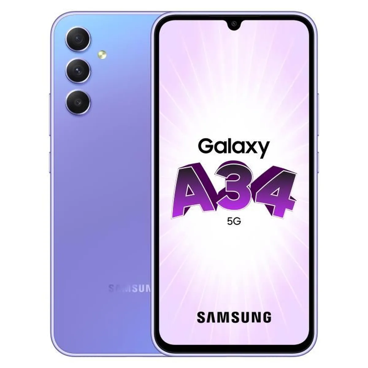 SAMSUNG Galaxy A34 5G Lavande 128 Go